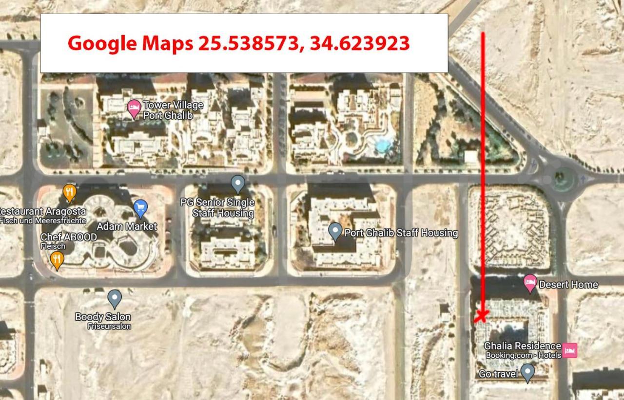 Apartamento Portghalibflat Port Ghalib Exterior foto